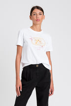 TWIN SET T-SHIRT 2075 WIT - 1