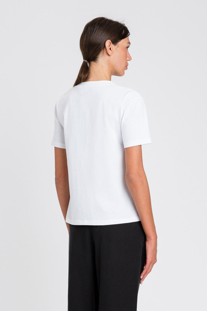 TWIN SET T-SHIRT 2075 WIT - 2