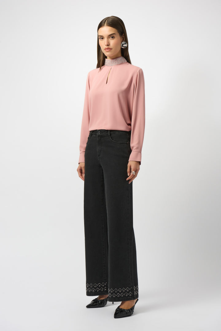 JOSEPH RIBKOFF BROEK 253988 zwart - 4