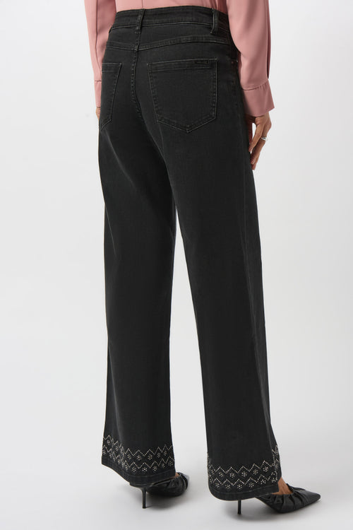 JOSEPH RIBKOFF BROEK 253988 zwart - 2