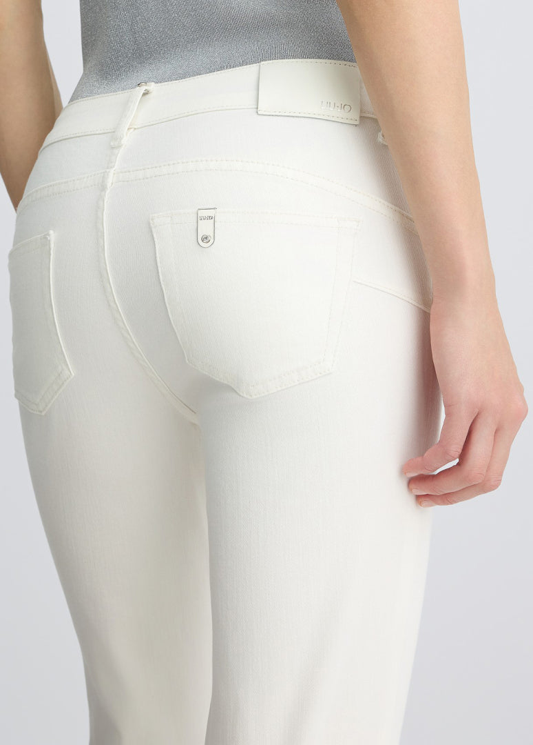 LIU JO BLUE DENIM JEANS UA5006 WIT - 4