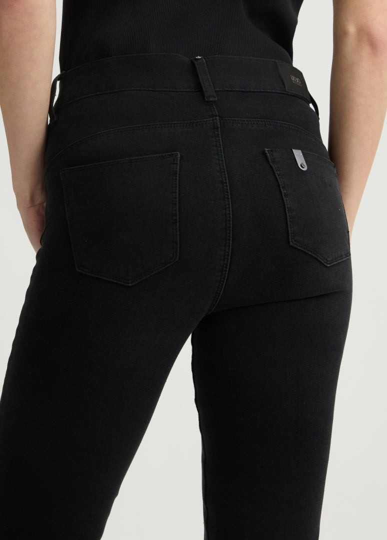 LIU JO BLUE DENIM JEANS UXX037 ZWART - 4