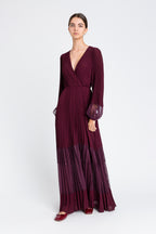 TWIN SET JURK 2641 BORDEAUX - 1
