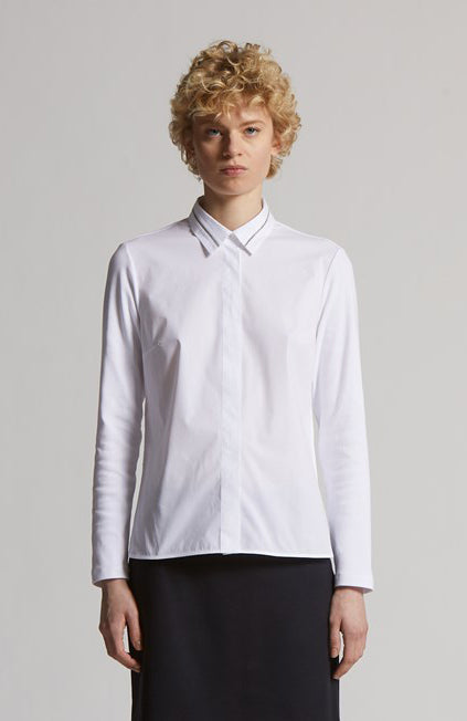 PESERICO BLOUSE A06656J0 WIT - 1
