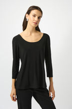 JOSEPH RIBKOFF TOP 253945 ZWART - 1