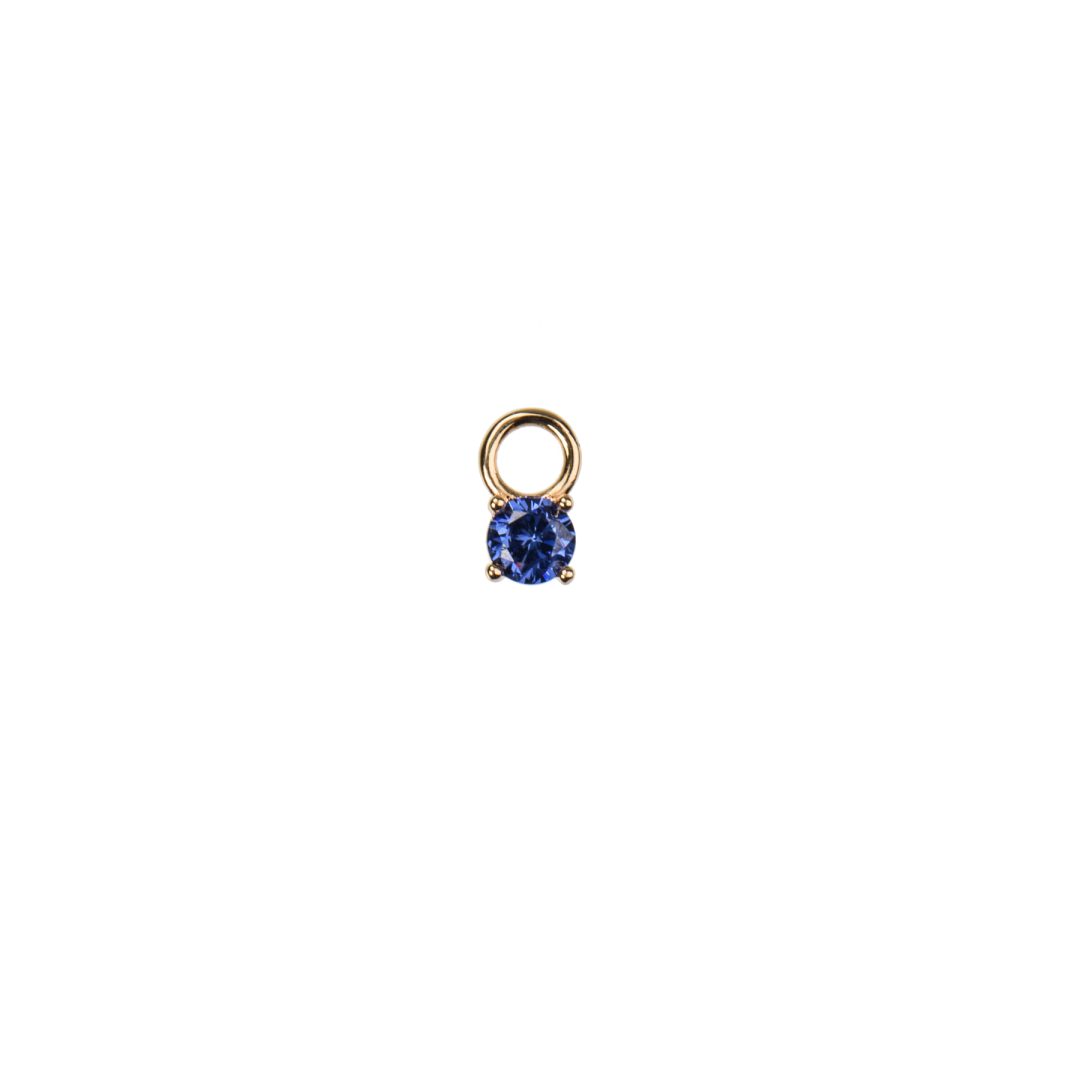 EMILIA BY BON DEP BIRTHSTONE SEPTEMBER CHARM GOUD - 1