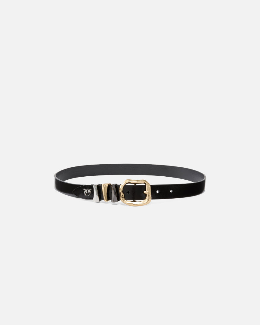 PINKO RIEM CHUNKY H3 ZWART - 3