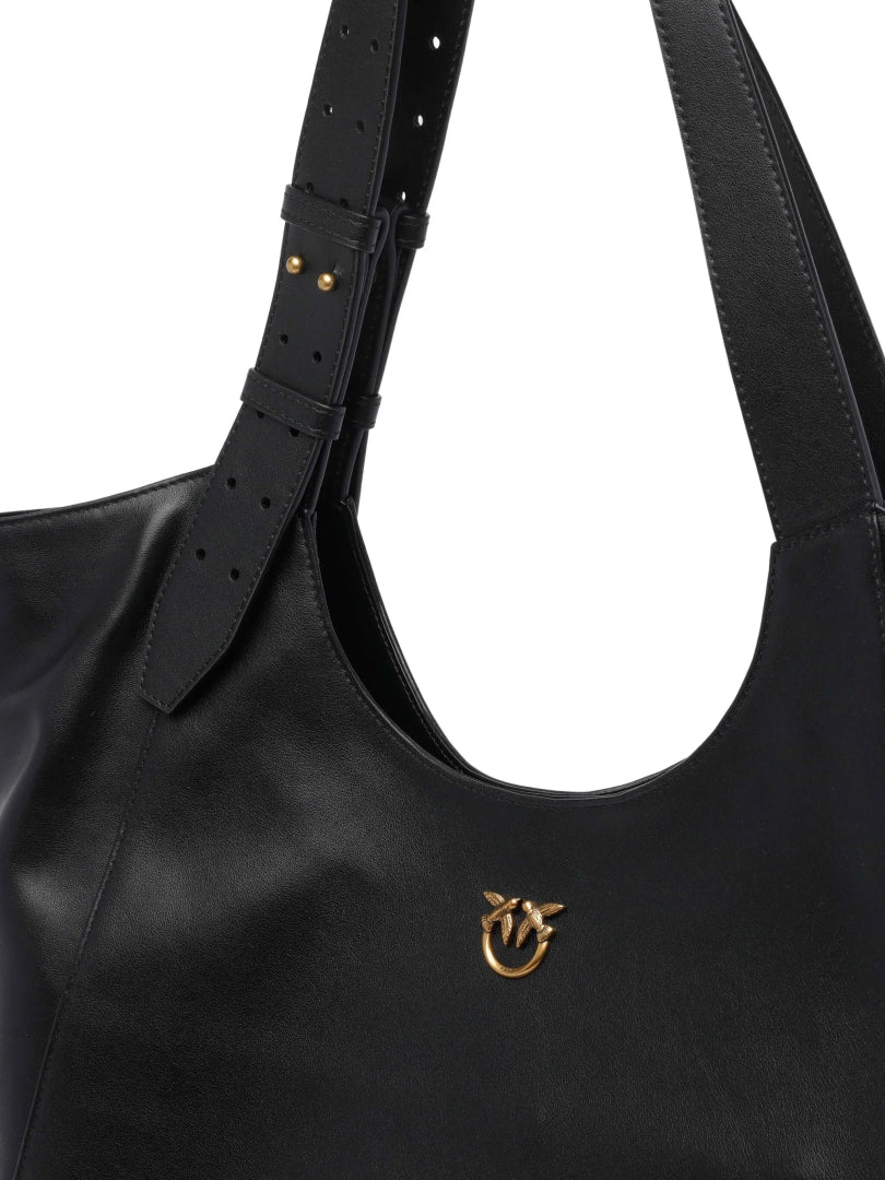 PINKO TAS TOTE CLASSIC ZWART - 3