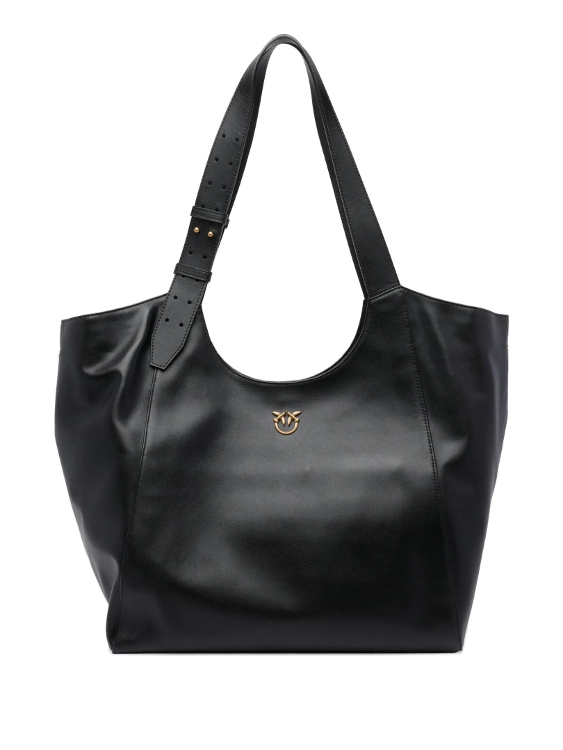 PINKO TAS TOTE CLASSIC ZWART - 1