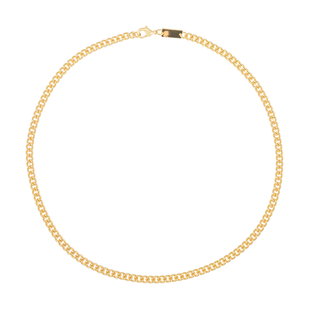 EMILIA BY BON DEP JANE NECKLACE 45 CM GOUD - 1