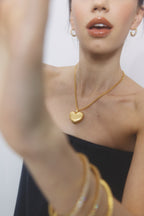 EMILIA BY BON DEP JANE NECKLACE 45 CM GOUD - 2