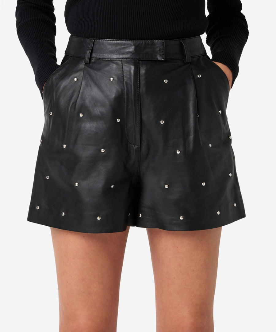 IBANA SHORT SICILY STUDS ZWART - 3