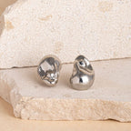 Souvenirs de Pomme EARRINGS OCEANA SILVER ZILVER - 2