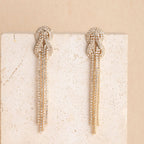 Souvenirs de Pomme EARRINGS AUGUSTA STRASS LONG DIV - 2