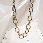 Souvenirs de Pomme NECKLACE MICA GOLD GOUD - 2