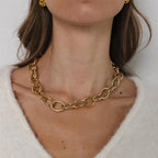 Souvenirs de Pomme NECKLACE MICA GOLD GOUD - 1
