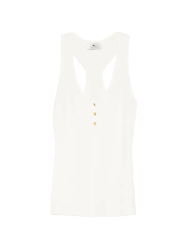 ELISABETTA FRANCHI TOP TK75B61 WIT - 1