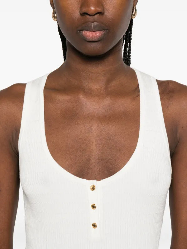 ELISABETTA FRANCHI TOP TK75B61 WIT - 4
