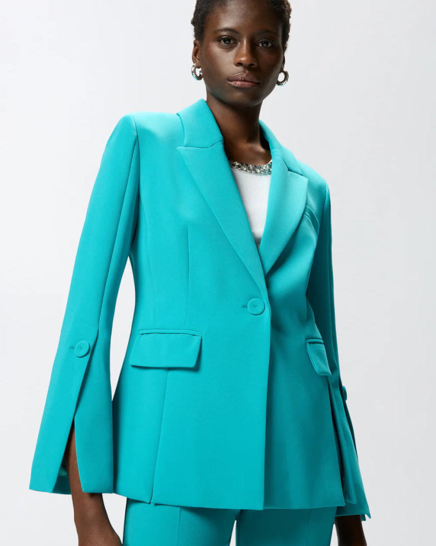 PINKO BLAZER CARCIOFO TURQUOISE - 5