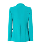 PINKO BLAZER CARCIOFO TURQUOISE - 2