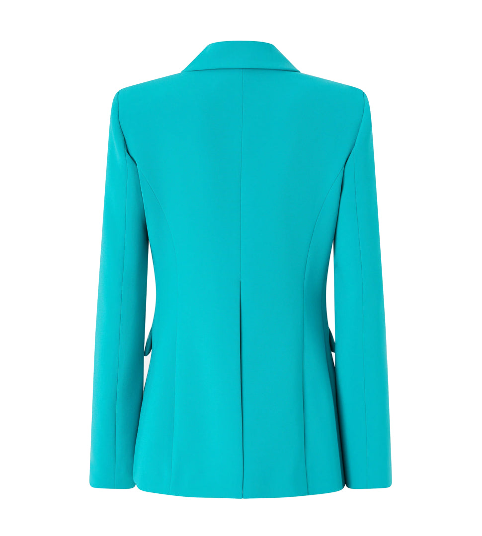 PINKO BLAZER CARCIOFO TURQUOISE - 2