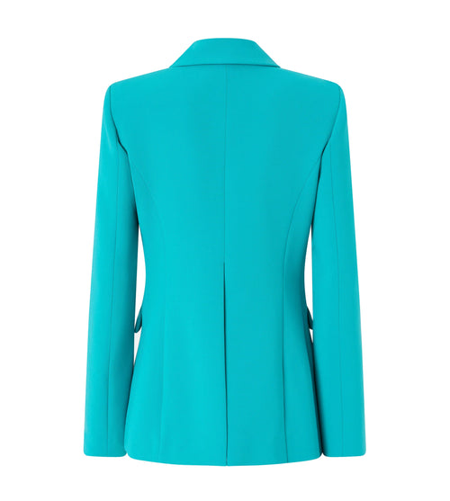 PINKO BLAZER CARCIOFO TURQUOISE - 2