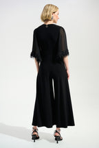 JOSEPH RIBKOFF JUMPSUIT 261761 ZWART - 4