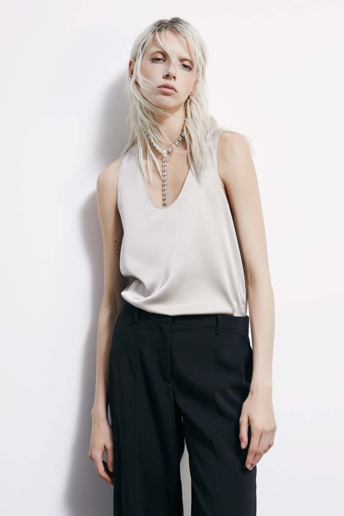 PATRIZIA PEPE TOP 8C0725 BEIGE - 1