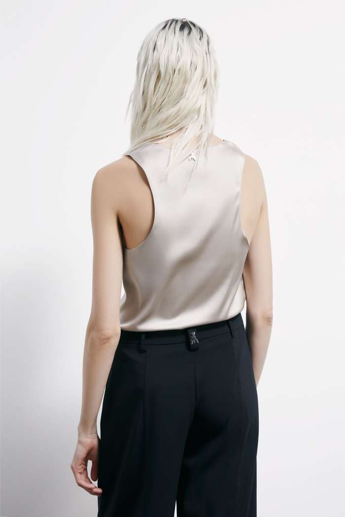 PATRIZIA PEPE TOP 8C0725 BEIGE - 2