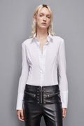 PATRIZIA PEPE BLOUSE 8C0851 WIT - 1