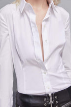 PATRIZIA PEPE BLOUSE 8C0851 WIT - 3