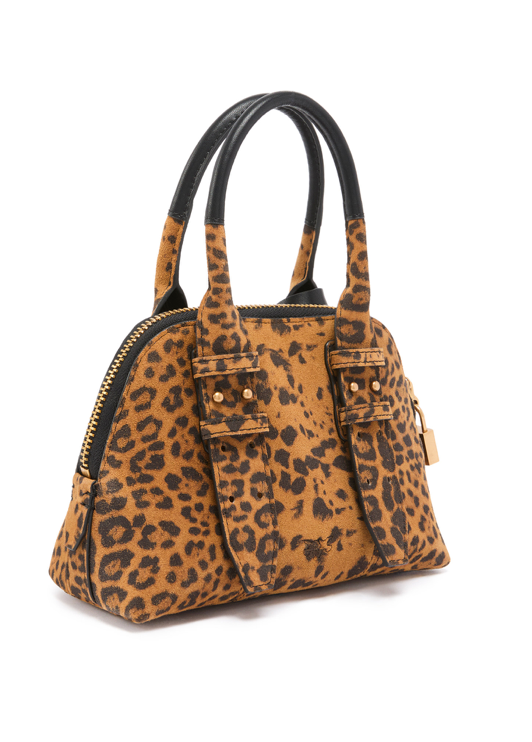 PINKO TAS BOWLING BAG ZIP PRINT - 2