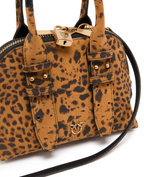 PINKO TAS BOWLING BAG ZIP PRINT - 3