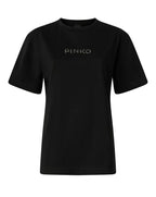 PINKO T-SHIRT STEPITOSO ZWART - 1
