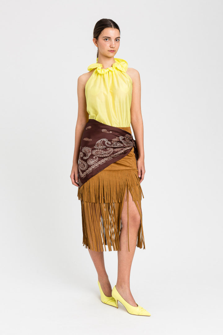 TWINSET ACTITUDE TOP 2184 GEEL - 1