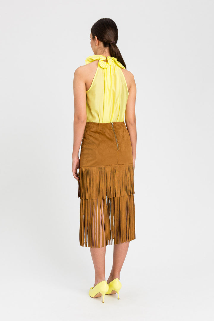 TWINSET ACTITUDE TOP 2184 GEEL - 2