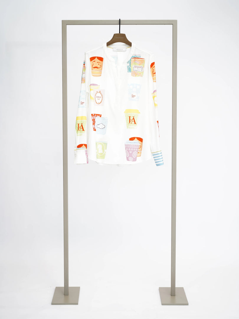 HERZENS BLOUSE 6091 PRINT - 1