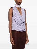 ELISABETTA FRANCHI TOP CA13461 LILA - 1