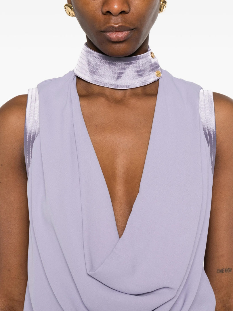 ELISABETTA FRANCHI TOP CA13461 LILA - 3