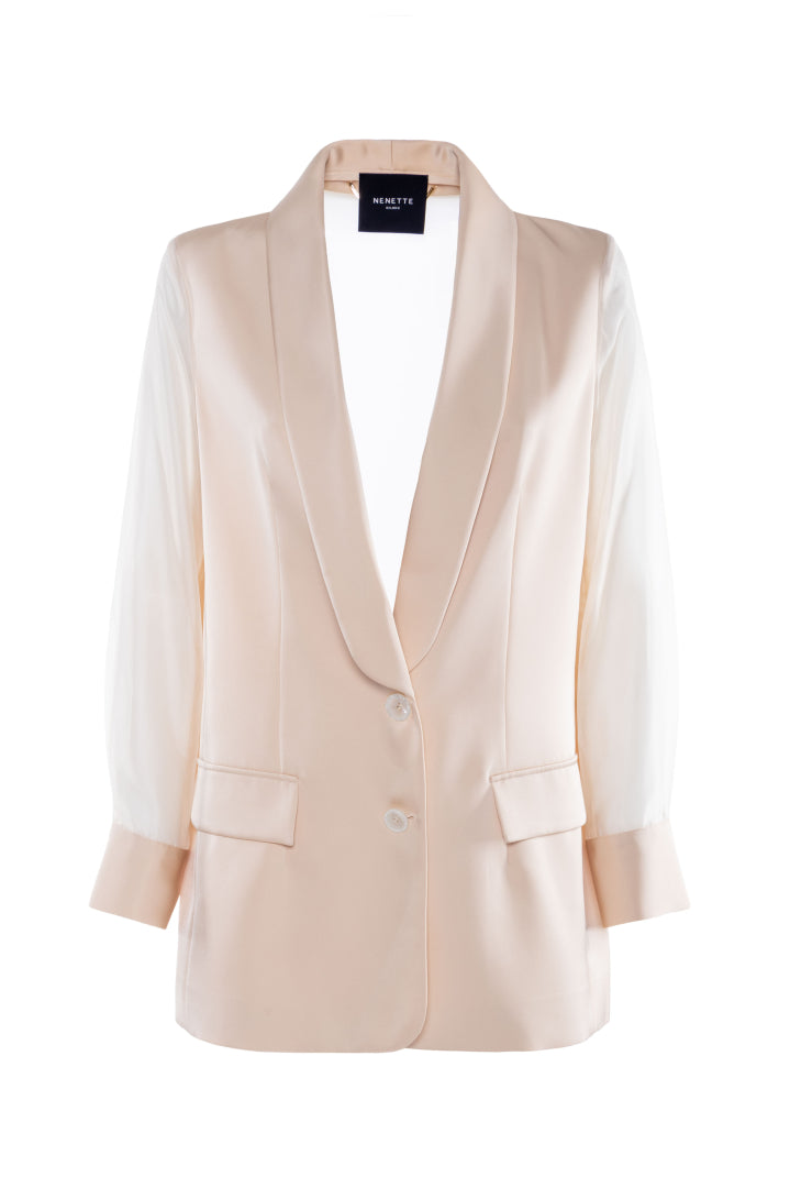 NENETTE BLAZER BISOUX BEIGE - 1
