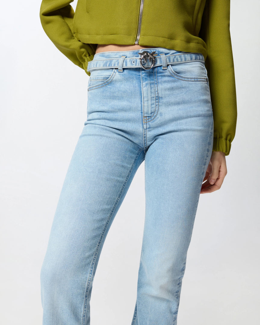 PINKO JEANS FLORA LIGHT WASH BLAUW - 4