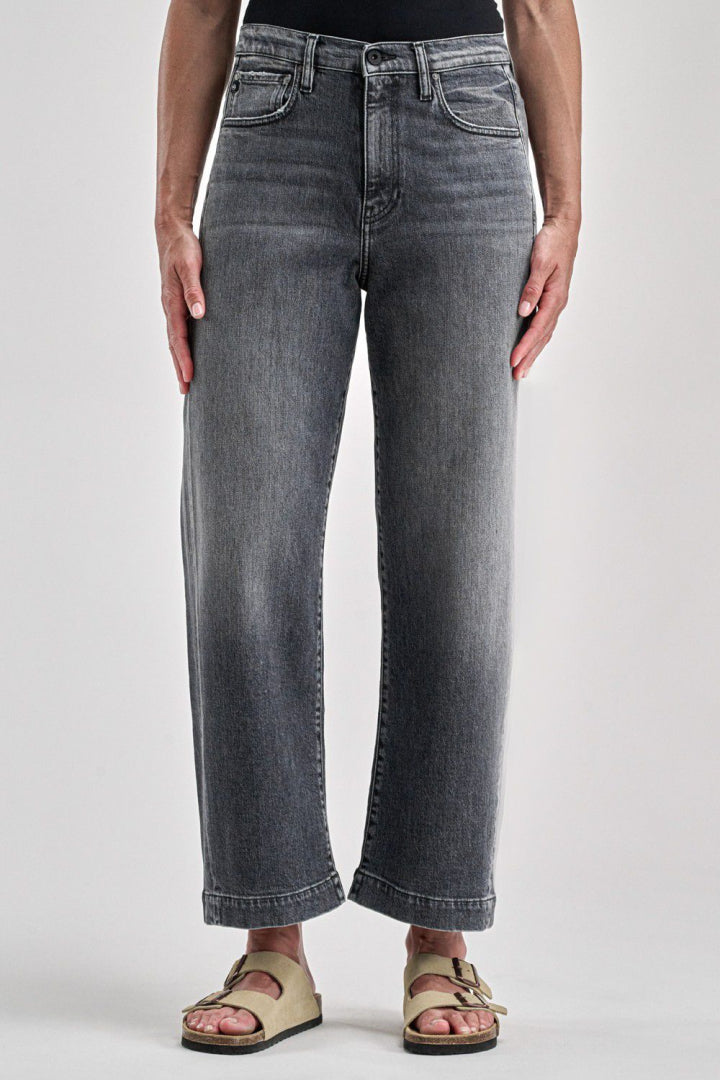 ADRIANO GOLDSCHMIED JEANS HATTIE BARREL GRIJS - 1