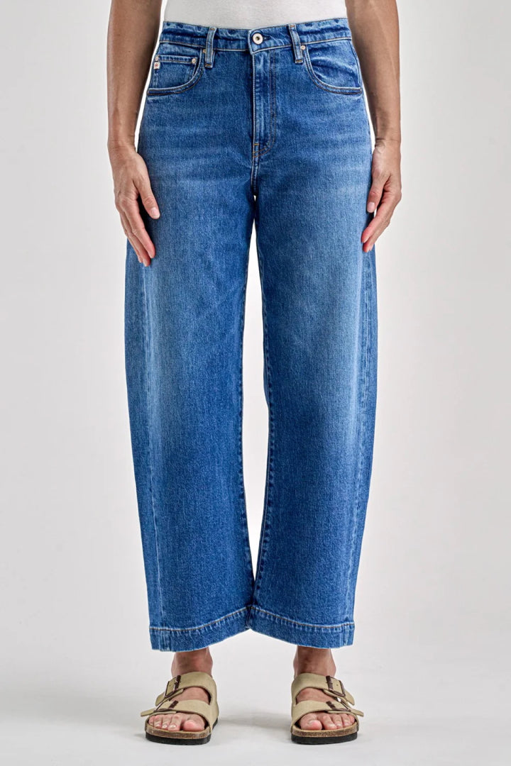 ADRIANO GOLDSCHMIED JEANS HATTIE BARREL BLAUW - 1
