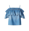 PINKO BLOUSE BLOCH BLAUW - 1