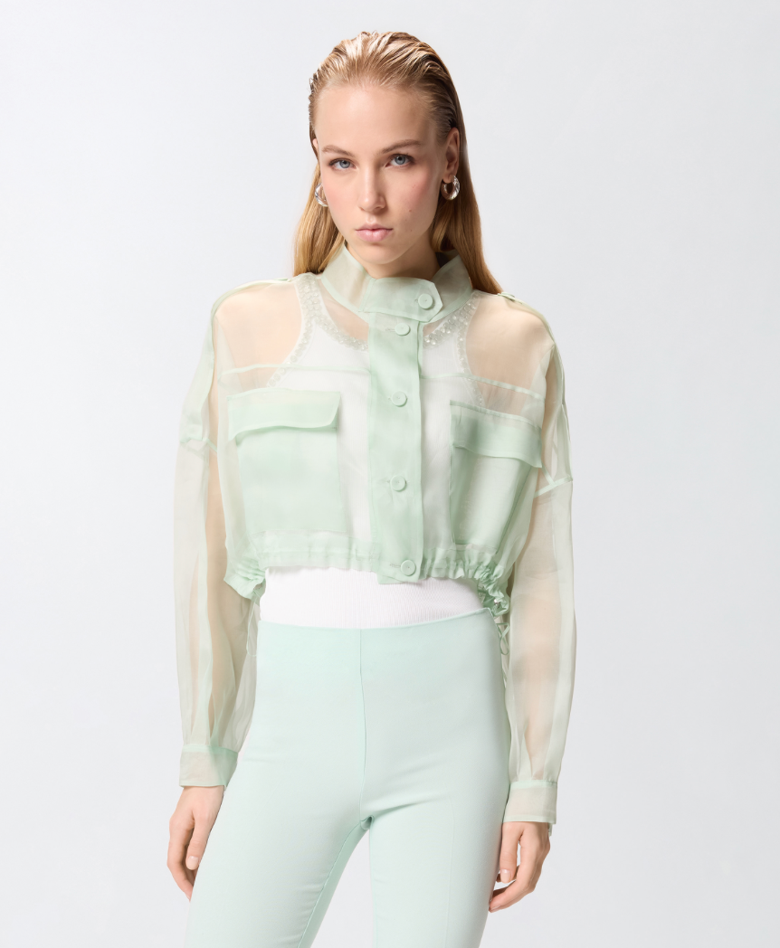 PINKO JASJE LONGAN MINT - 3