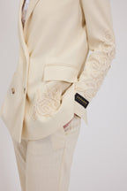 ERMANNO BLAZER D48EI023ER3 BEIGE - 4
