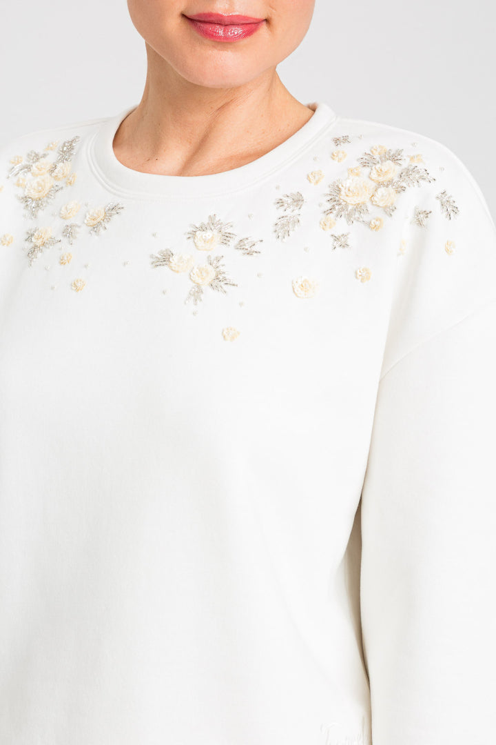TWIN SET SWEATER 202A WIT - 3