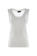 NENETTE TOP MARASCHINO ZILVER - 1