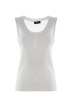 NENETTE TOP MARASCHINO ZILVER - 1