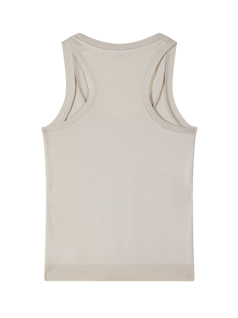 PATRIZIA PEPE TOP 2M4543 GRIJS - 2
